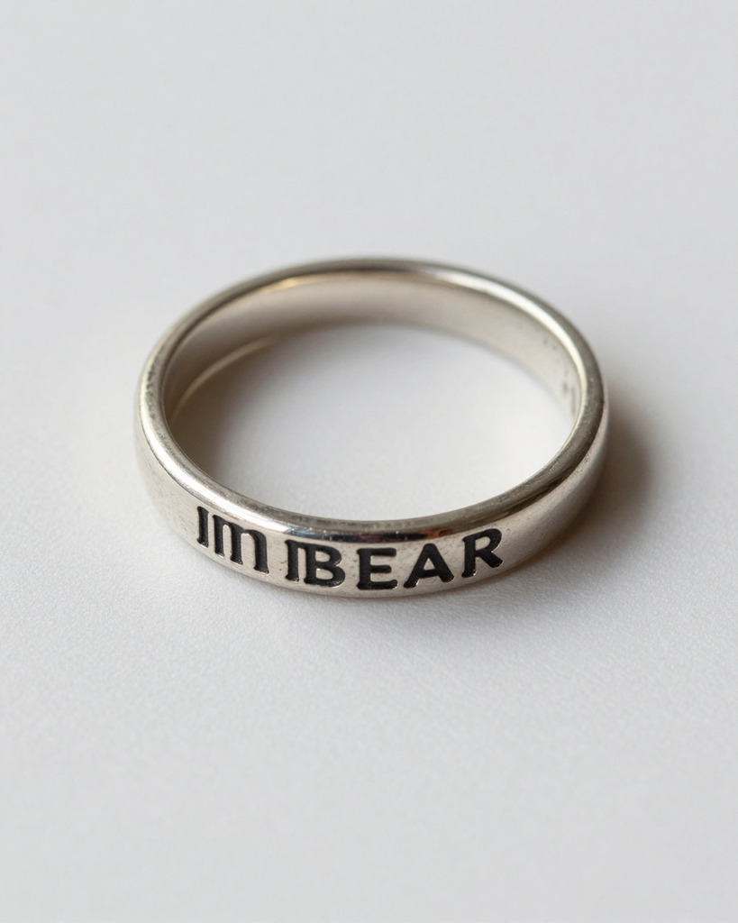 [DEMO] Milan Silver Signet Ring — view 3