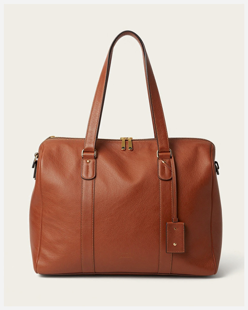 [DEMO] Berlin Calfskin Weekender — Leather