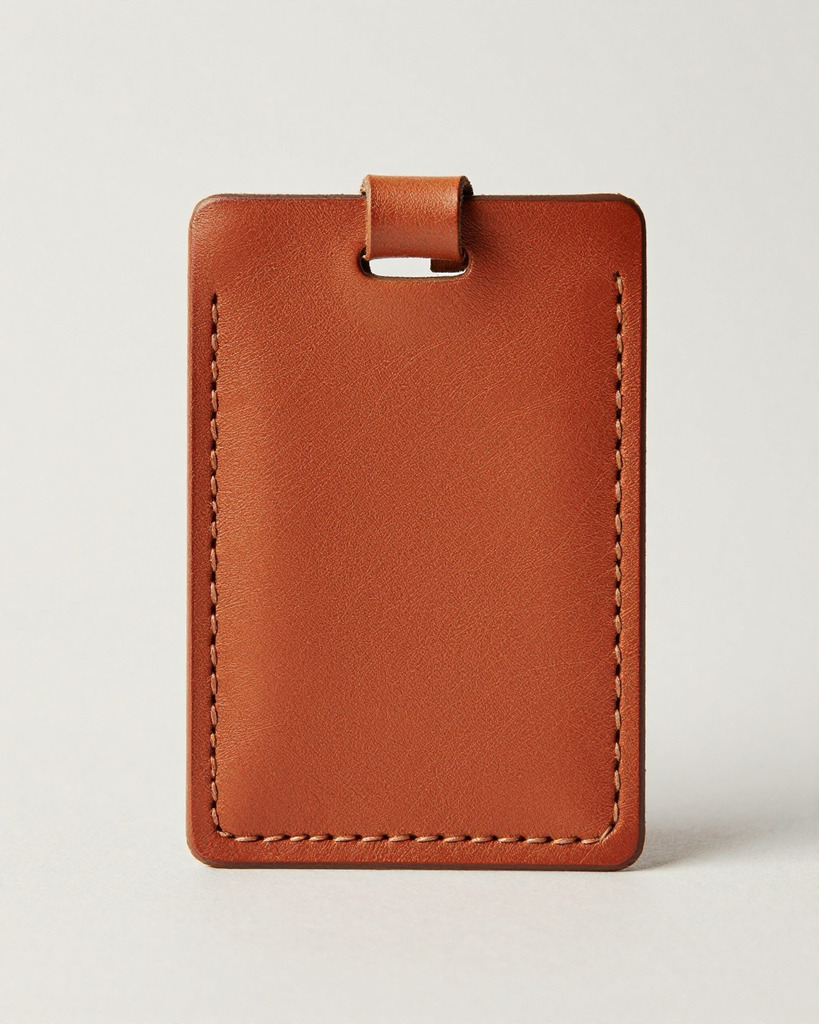 [DEMO] Berlin Leather Luggage Tag, Pair — view 3