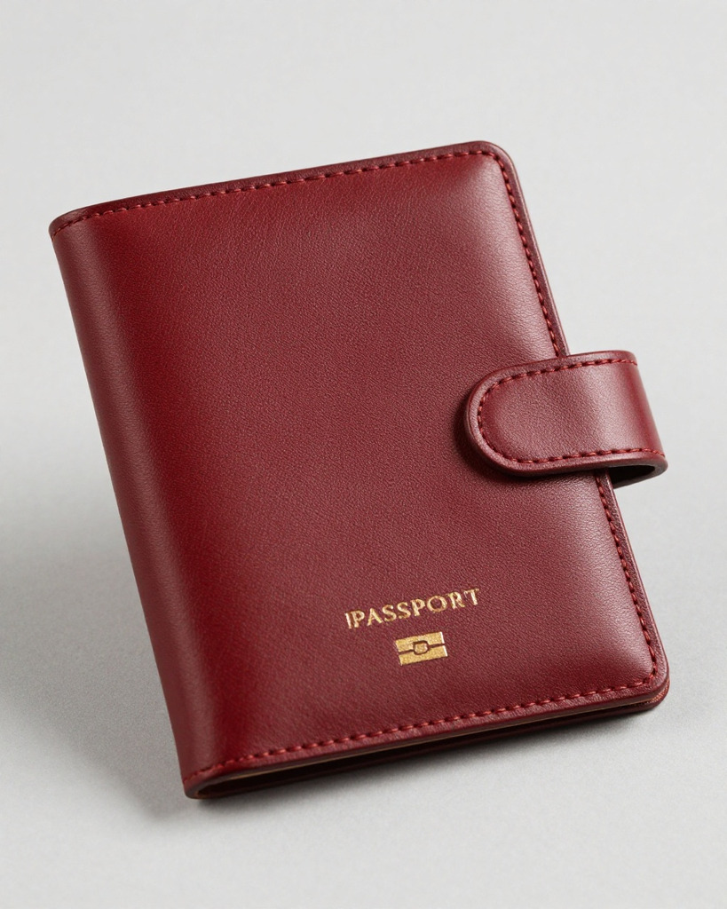 [DEMO] Berlin Leather Passport Wallet — view 3