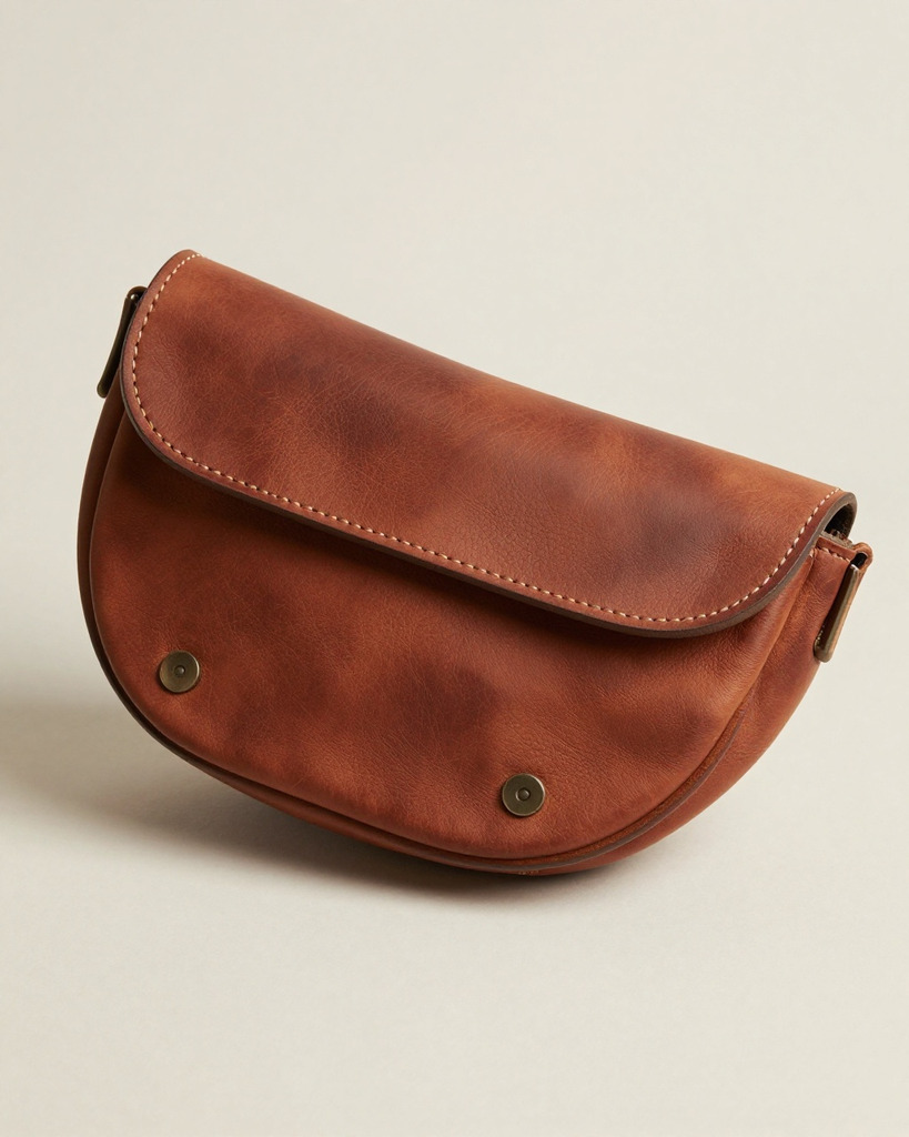 [DEMO] Berlin Leather Saddle Bag — view 3