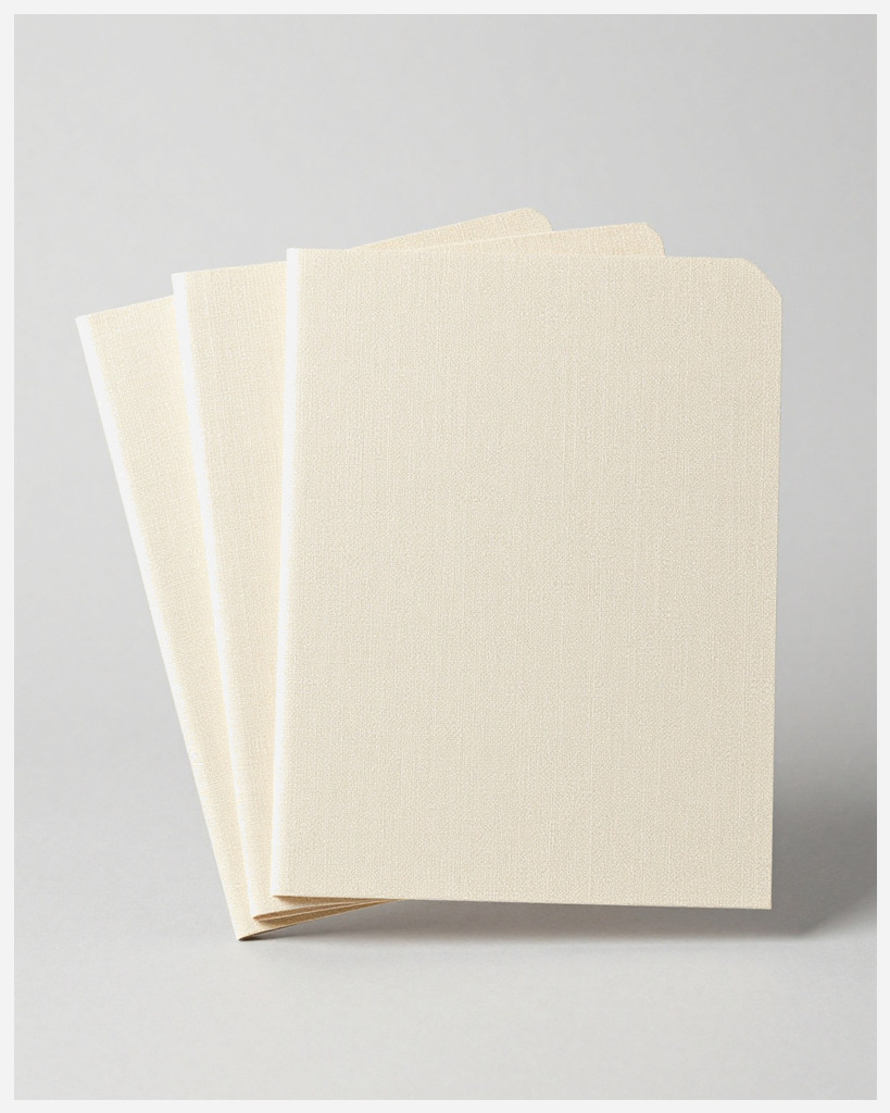 [DEMO] Bielefeld Hemp File Folders, Set of Five — Linen & hemp