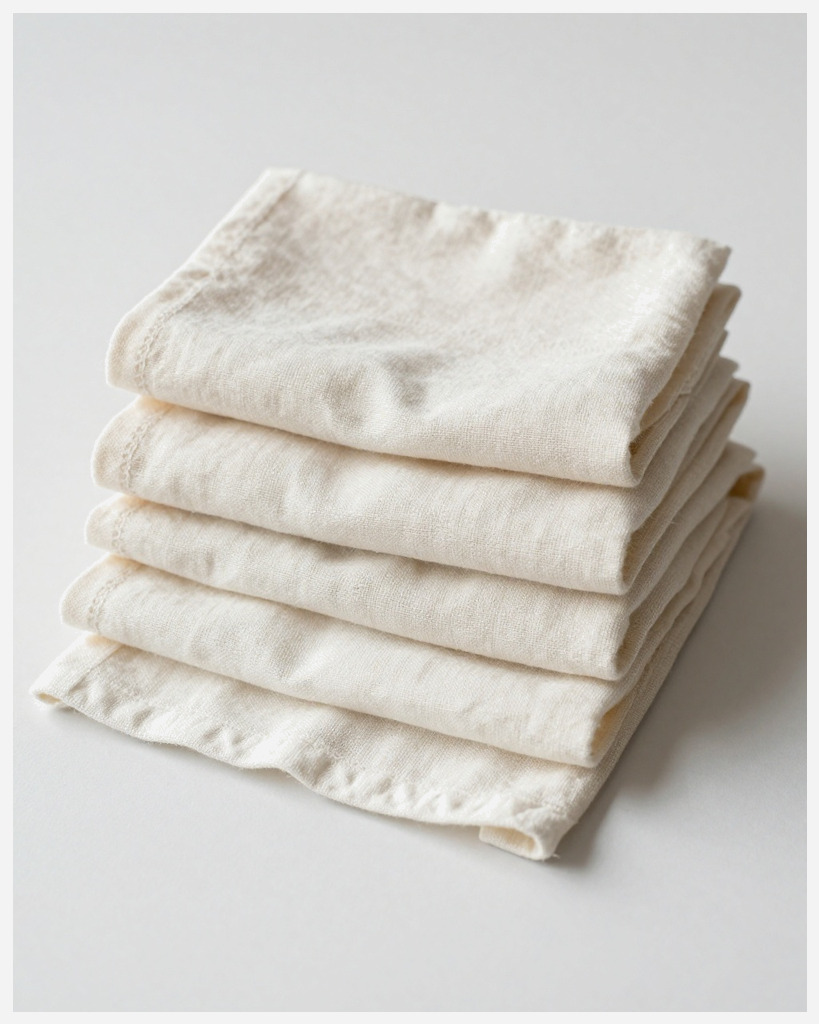 [DEMO] Bielefeld Linen Face Cloth, Set of Three — Linen & hemp