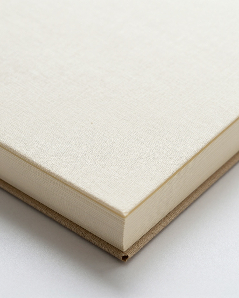 [DEMO] Bielefeld Linen Notebook A5 — view 3