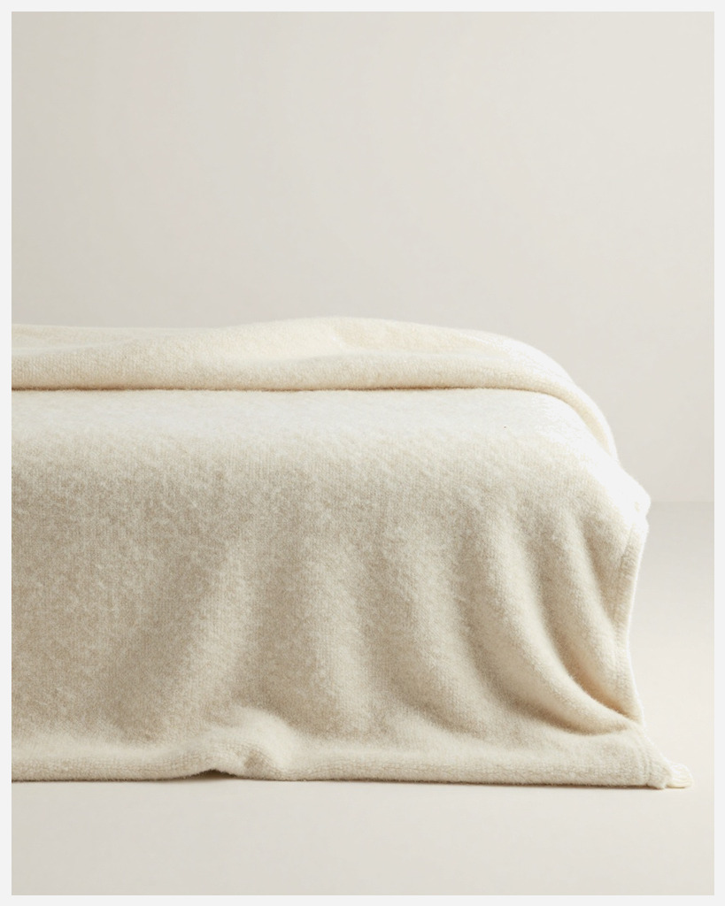 [DEMO] Biella Wool Blanket, Undyed — Wool
