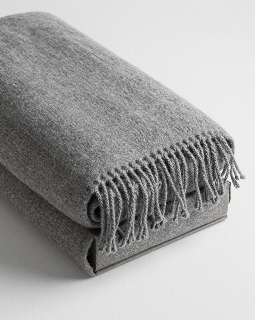 [DEMO] Biella Wool Throw in Presentation Box — view 2