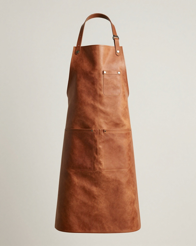 [DEMO] Bilbao Leather Work Apron — view 2