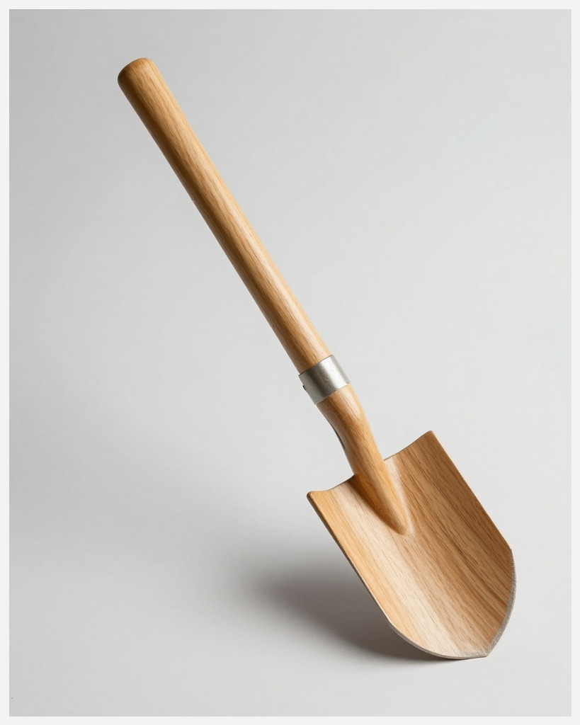 [DEMO] Bilbao Oak Hand Hoe — Wood