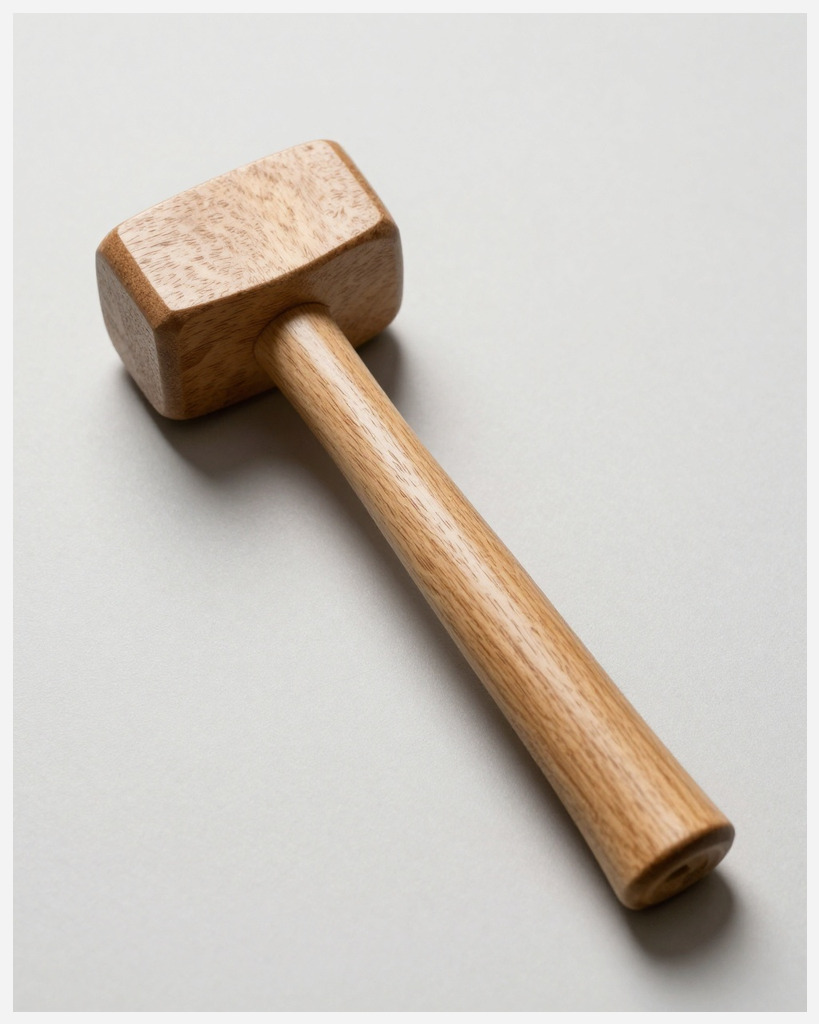 [DEMO] Bilbao Oak Mallet — Wood