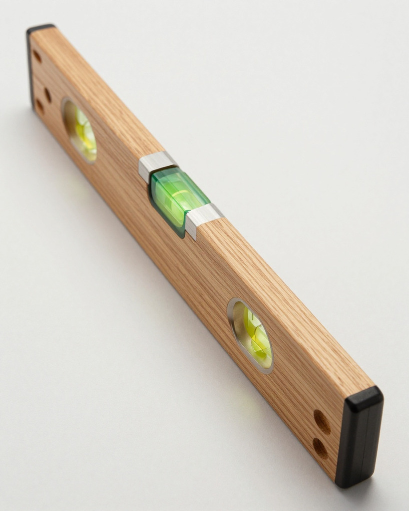 [DEMO] Bilbao Oak Spirit Level — view 3