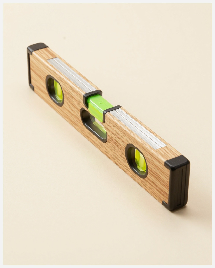 [DEMO] Bilbao Oak Spirit Level — Wood