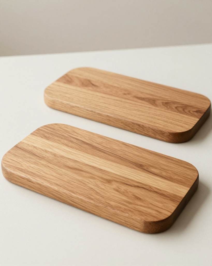 [DEMO] Bilbao Olive Wood Serving Boards, Pair — view 3