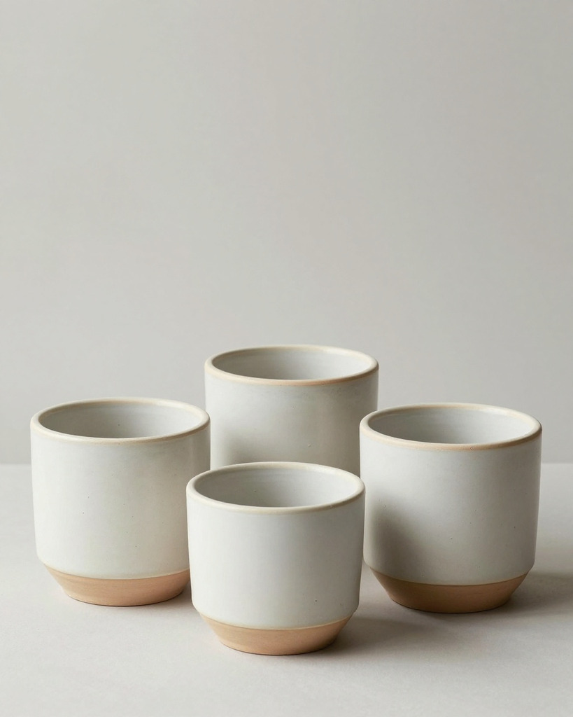 [DEMO] Bilbao Terracotta Herb Pots, Set of Three — view 2