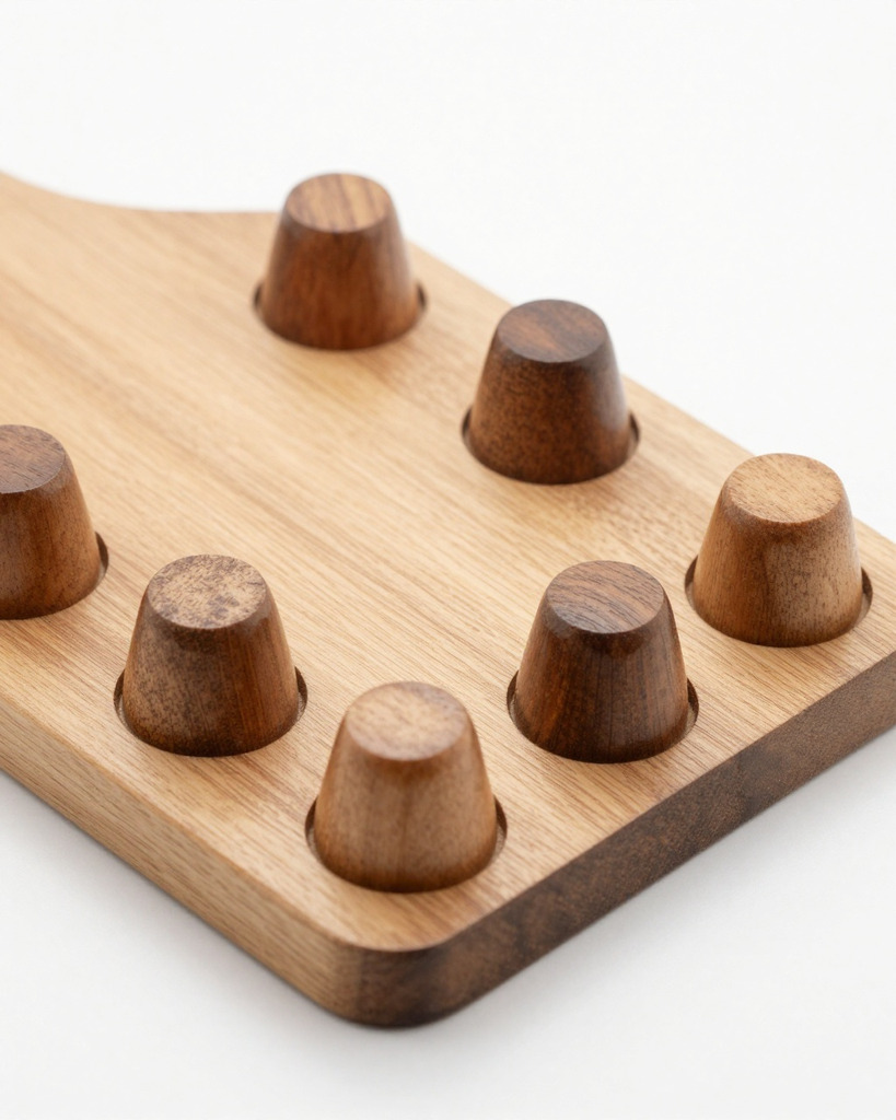 [DEMO] Bilbao Wooden Nine Men's Morris — view 3