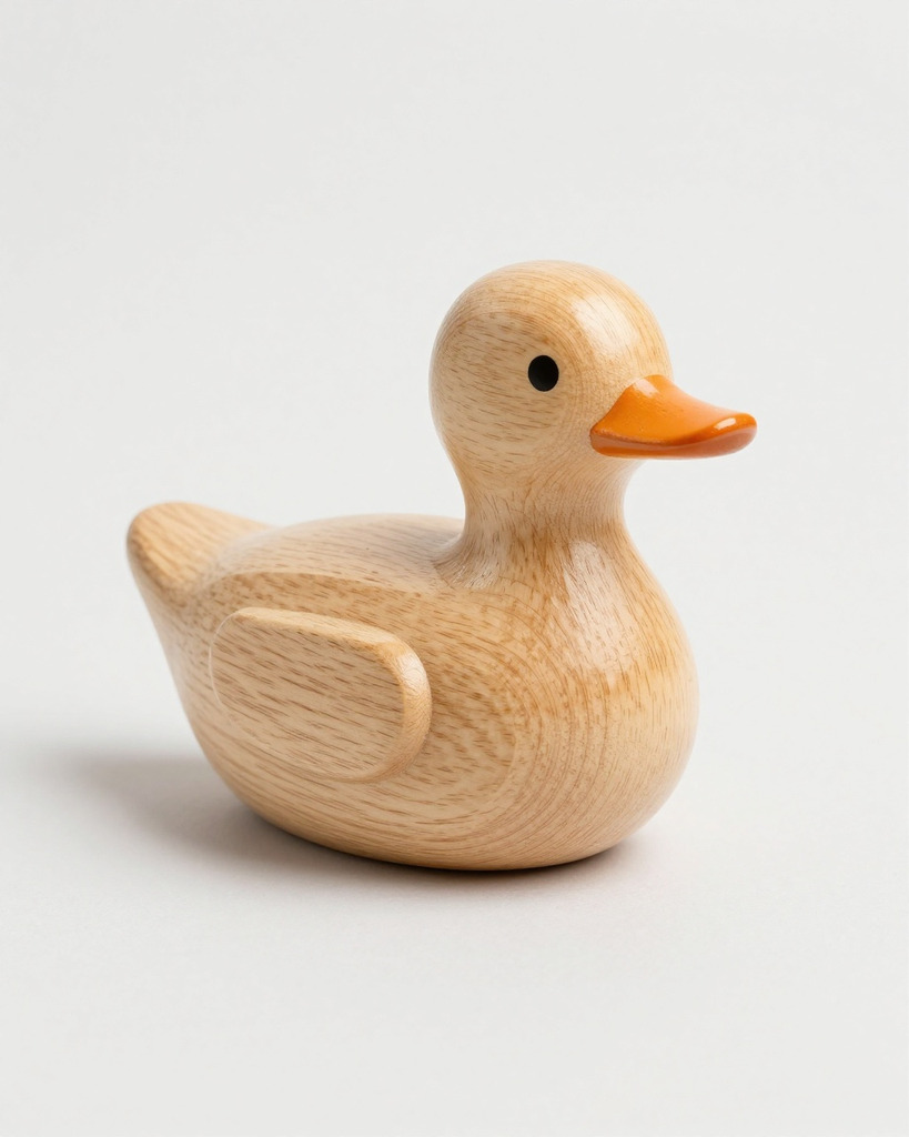 [DEMO] Bilbao Wooden Pull Duck — view 2