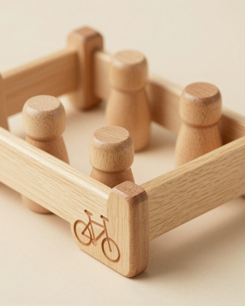 [DEMO] Bilbao Wooden Skittle Set — view 3