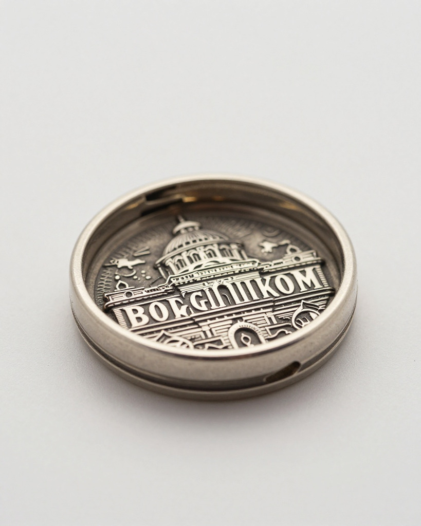 [DEMO] Bologna Engraved Locket — view 2