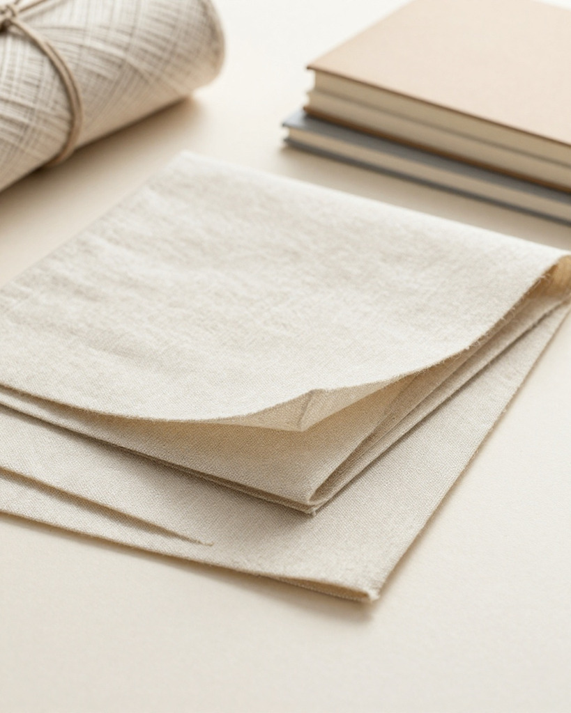 [DEMO] Bruges Linen Correspondence Set — view 3