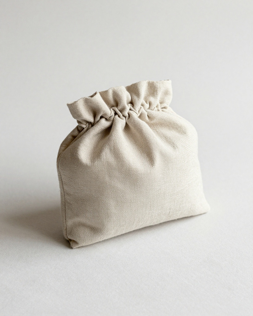 [DEMO] Bruges Linen Keepsake Pouch — view 2