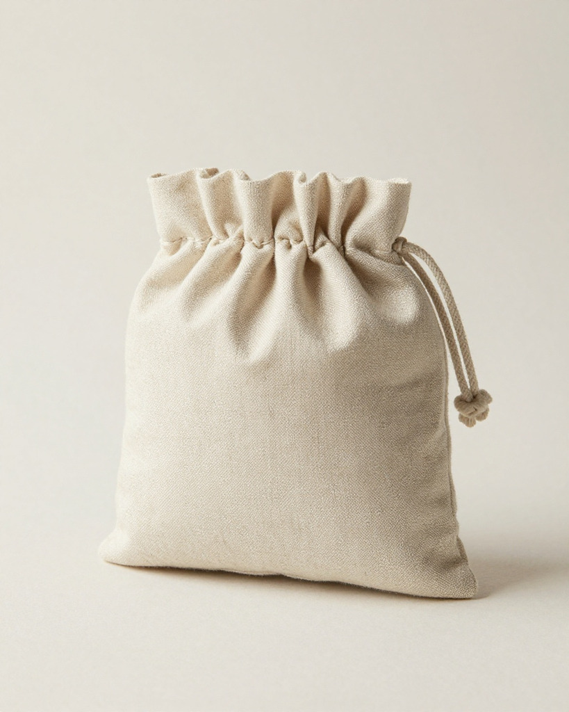 [DEMO] Bruges Linen Keepsake Pouch — view 3