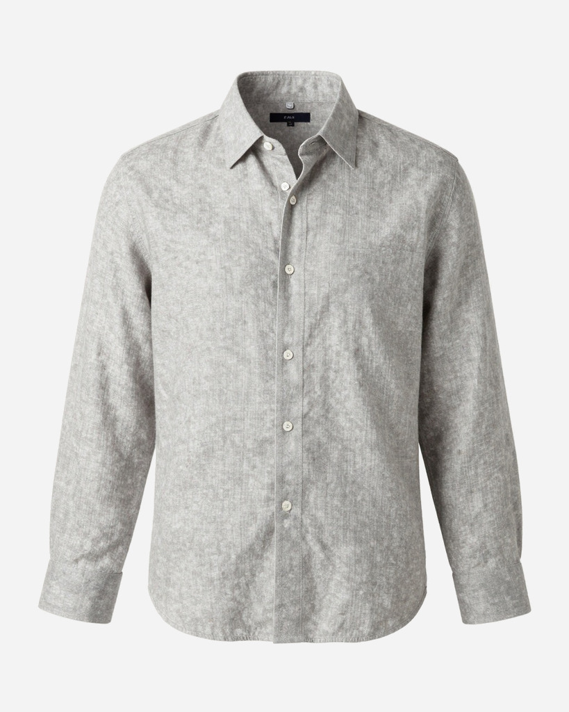 [DEMO] Bruges Linen Shirt, Long Sleeve — Linen & hemp