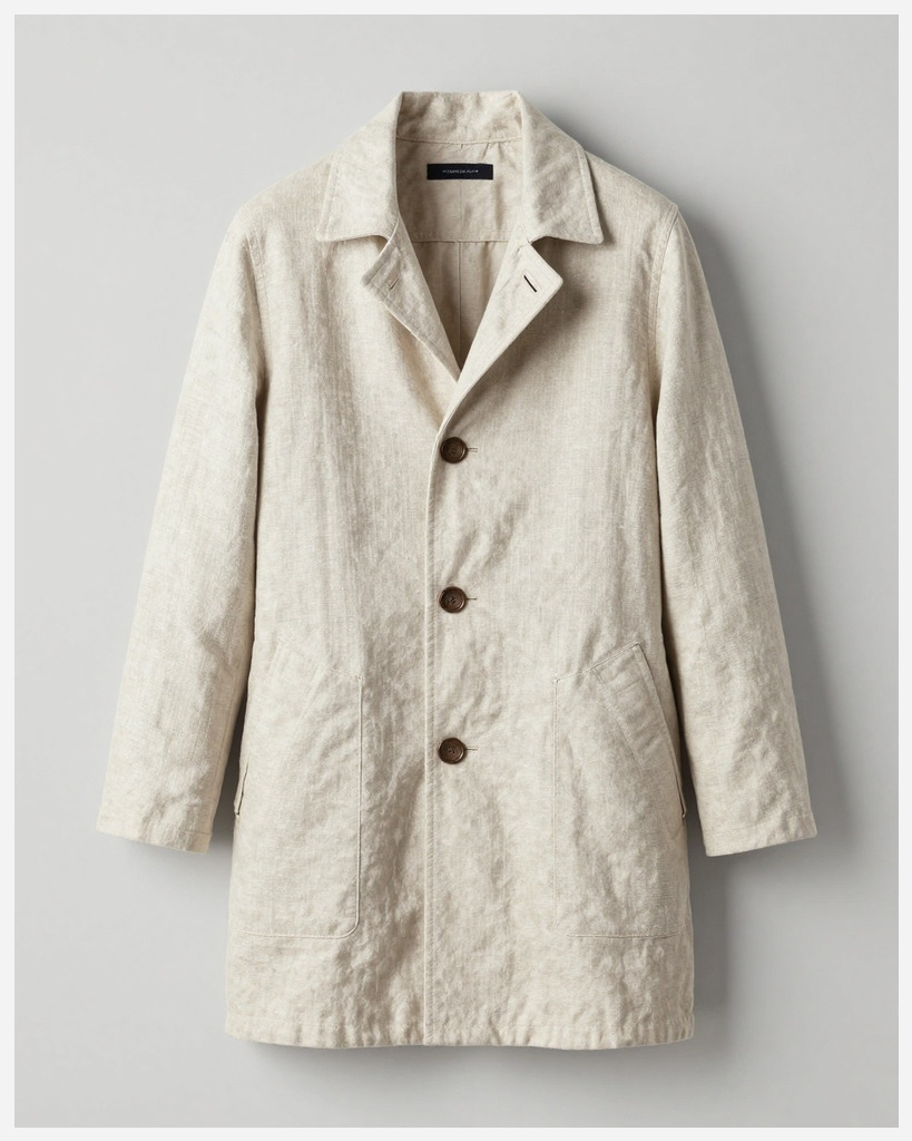 [DEMO] Bruges Linen Workshop Coat — Linen & hemp