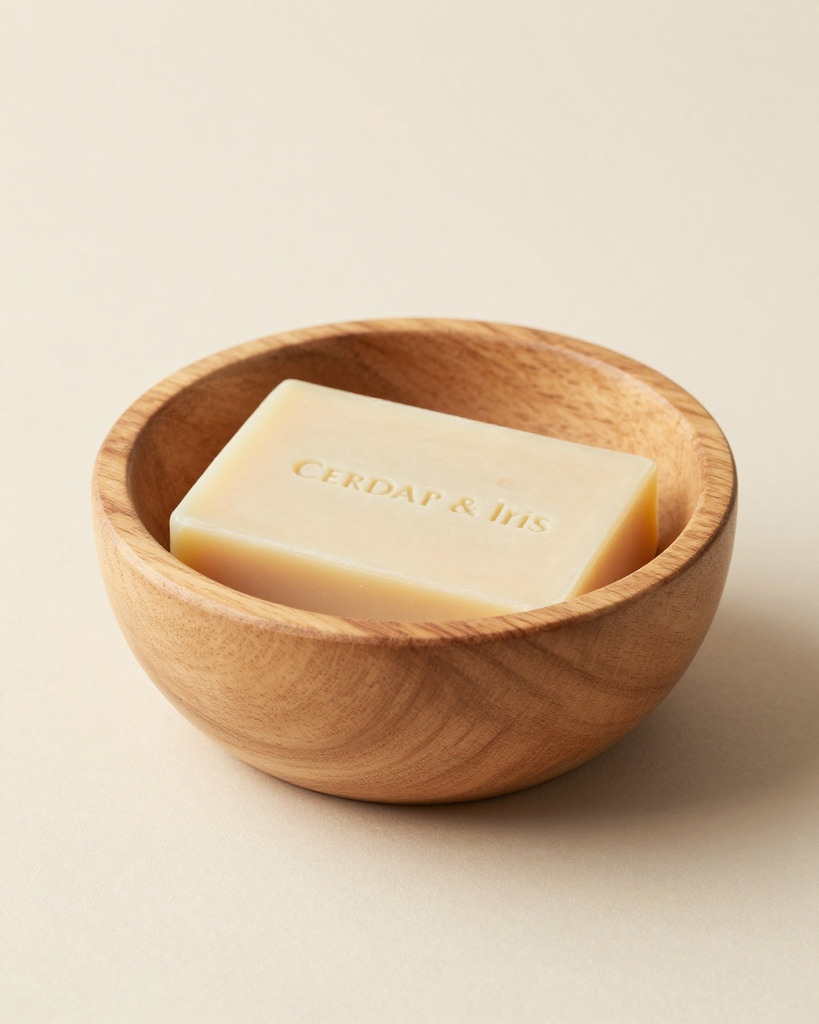 [DEMO] Cedar & Iris Cedarwood Soap Bowl — view 2