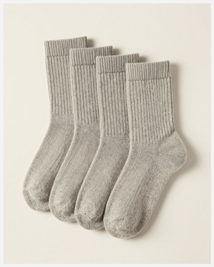 [DEMO] Prato Wool Socks, Three Pairs — Wool