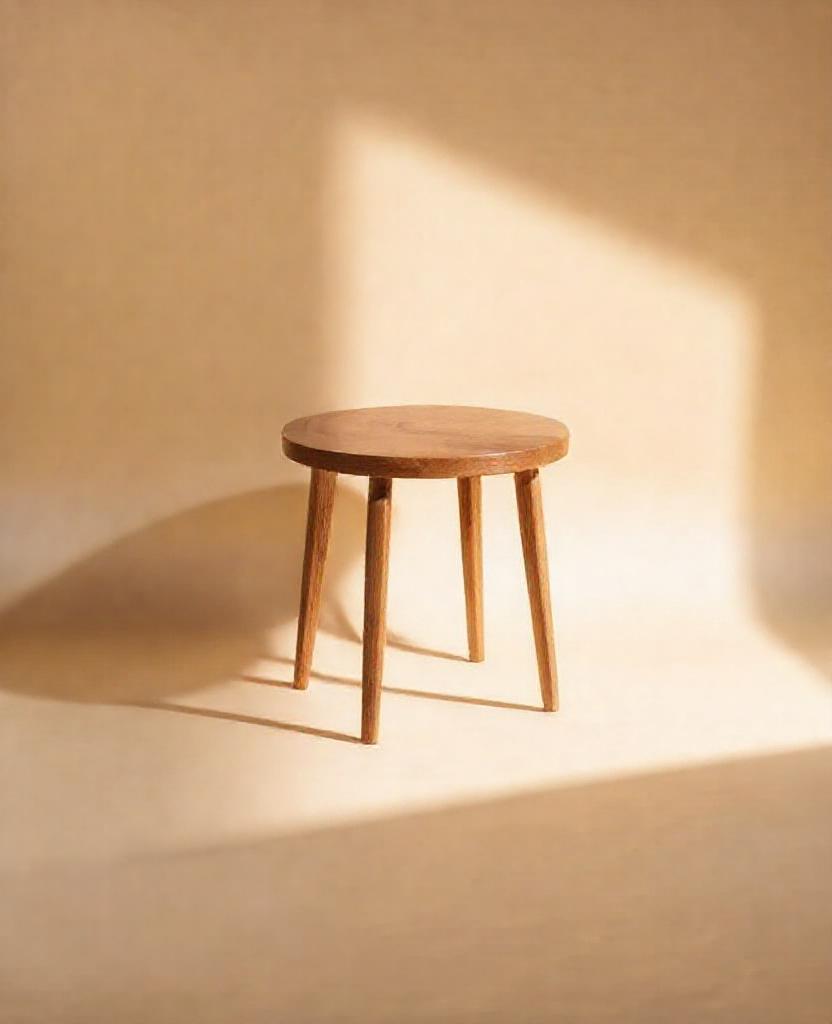 [DEMO] Copenhagen Oak Side Table — Wood