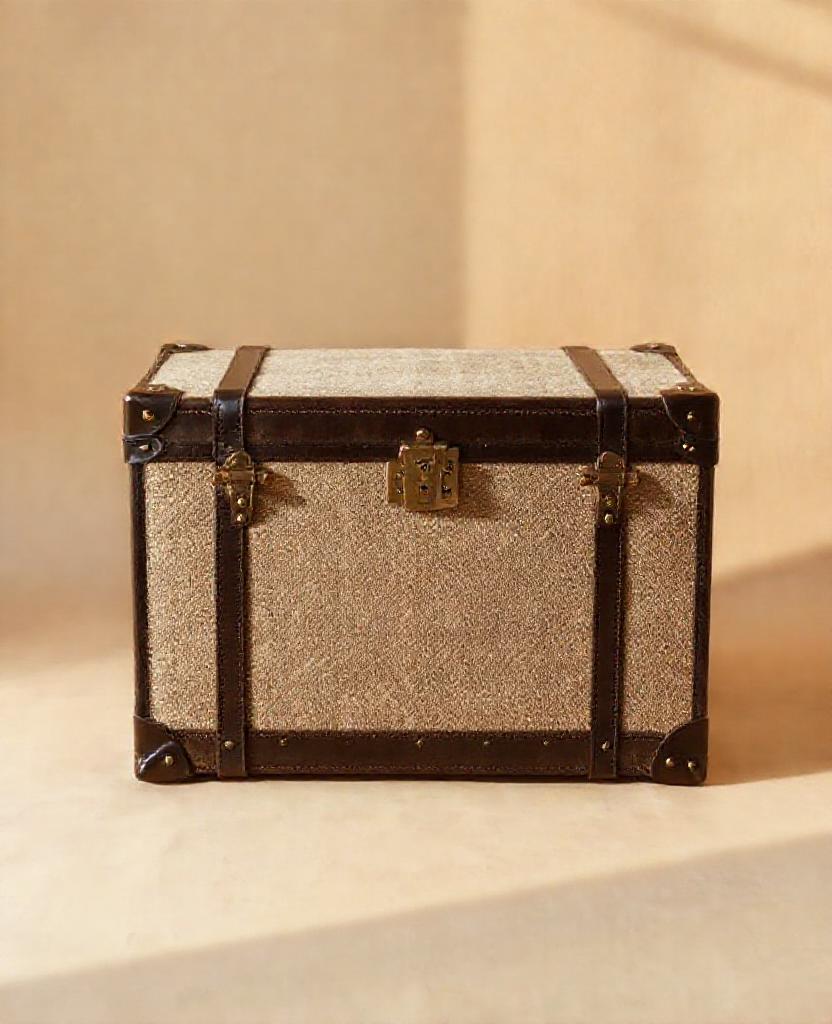 [DEMO] Randers Wool-Covered Trunk — Wool