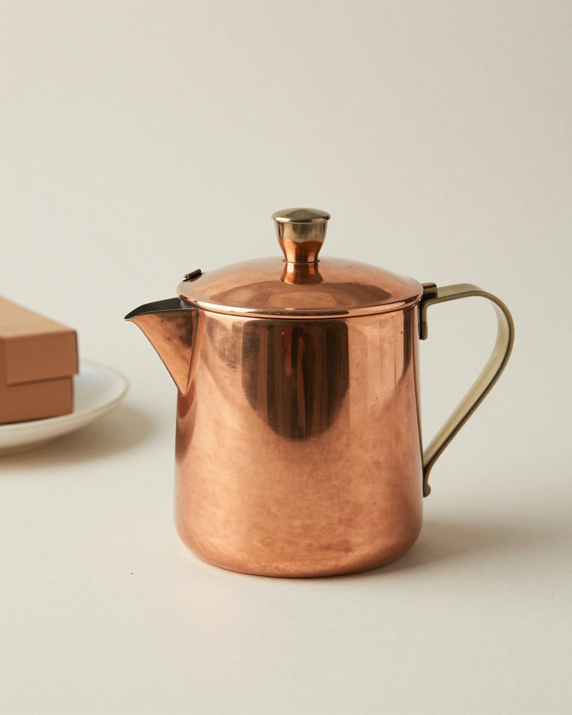[DEMO] Florence Copper Espresso Pot — view 2