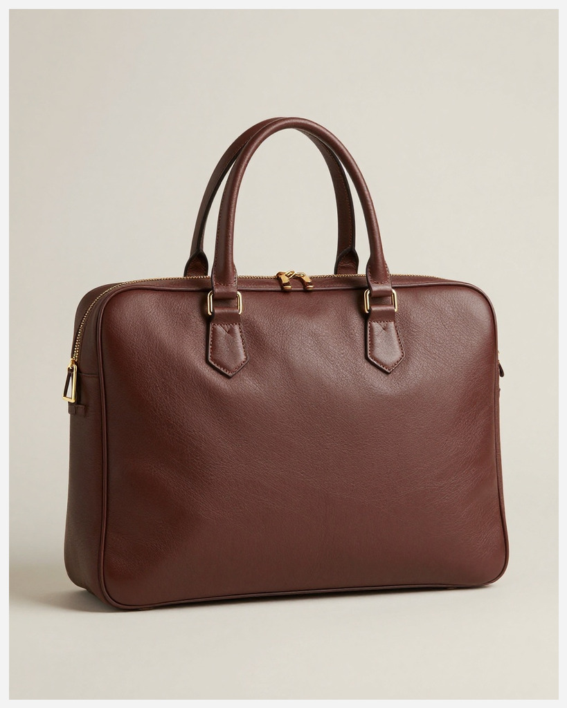 [DEMO] Florence Leather Briefcase — Leather