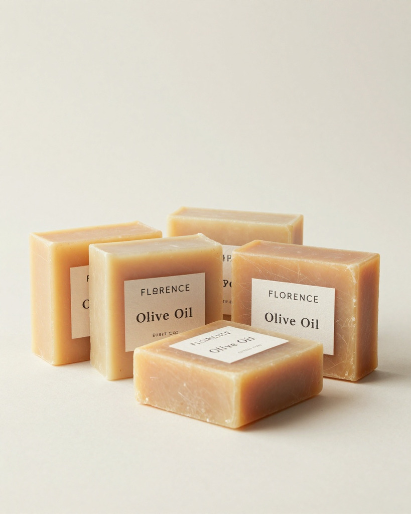 [DEMO] Florence Olive Oil Soap, Set of Four — view 2