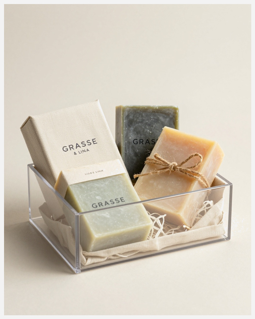 [DEMO] Grasse Soap & Linen Gift Box — Other natural material
