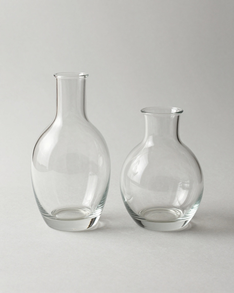 [DEMO] Lausanne Glass Bud Vases, Set of Three — view 2