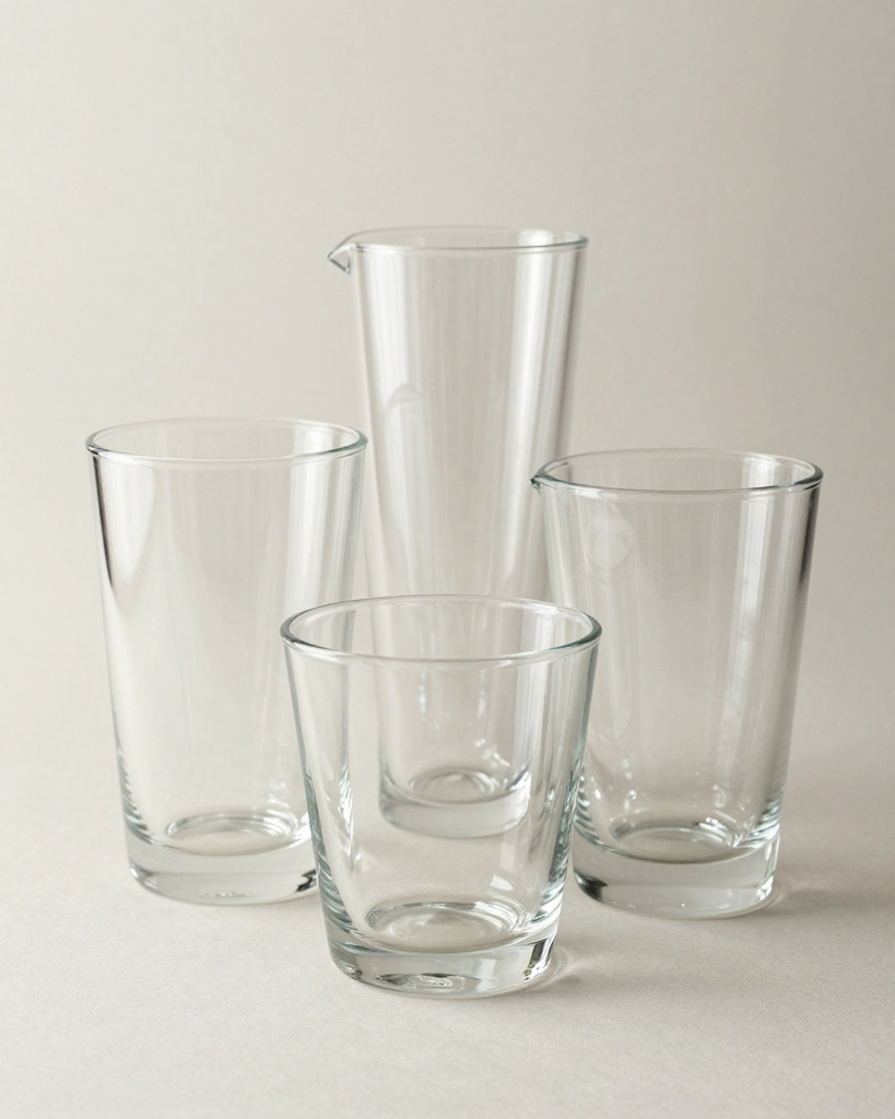 [DEMO] Lausanne Glass Bud Vases, Set of Three — view 3