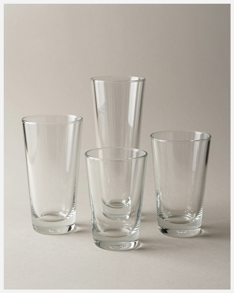 [DEMO] Lausanne Glass Bud Vases, Set of Three — Glass