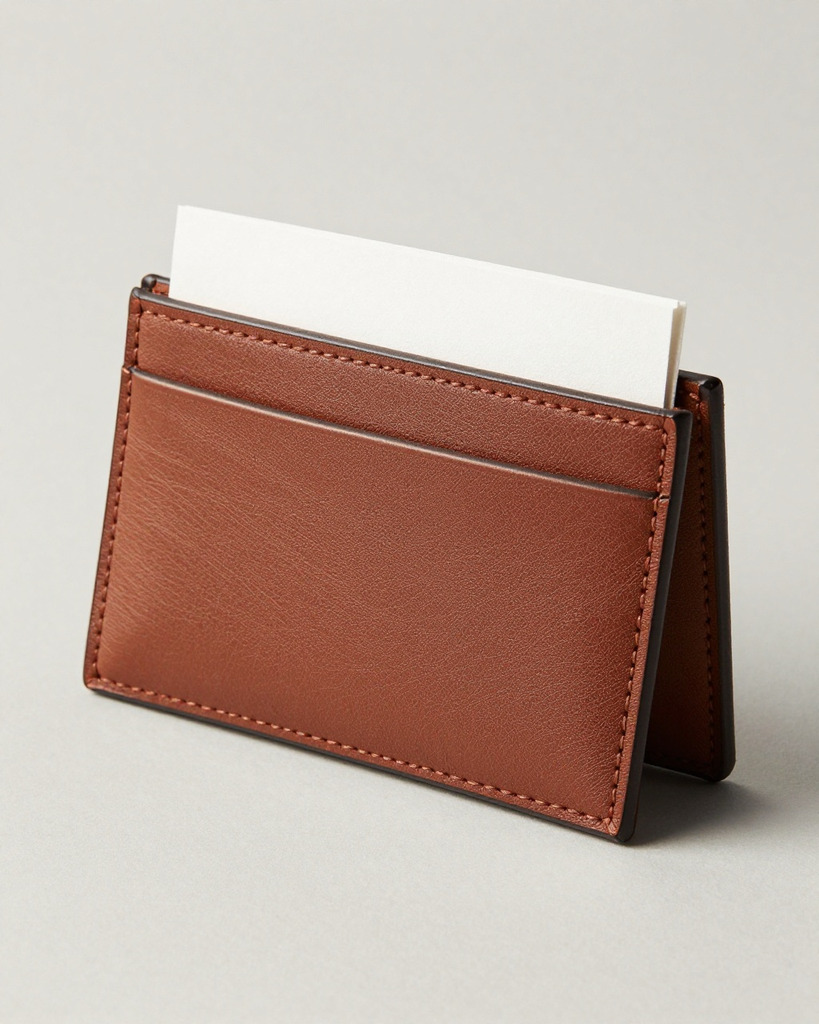 [DEMO] Marche Calfskin Card Holder — view 2