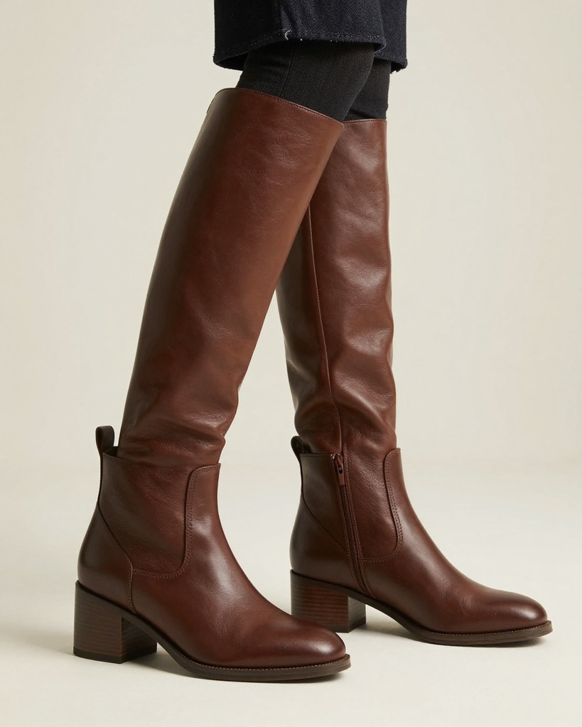 [DEMO] Marche Leather Ankle Boots — view 2