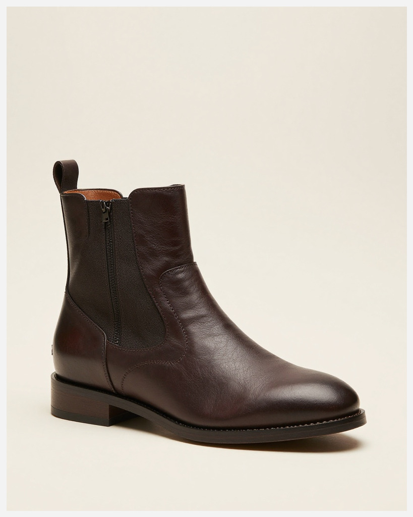 [DEMO] Marche Leather Ankle Boots — Leather
