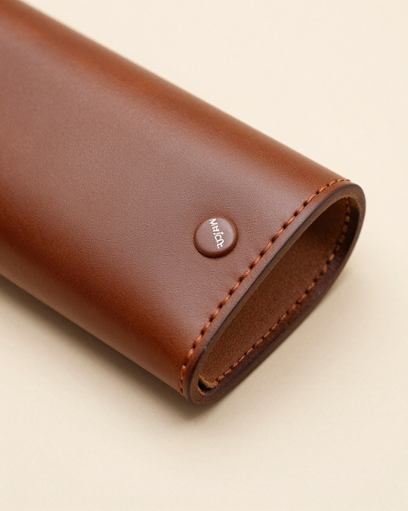 [DEMO] Marche Leather Glasses Case — view 2