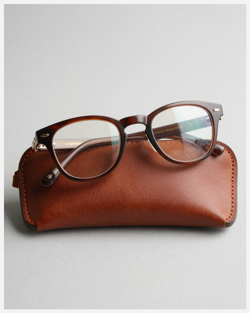 [DEMO] Marche Leather Glasses Case — Leather