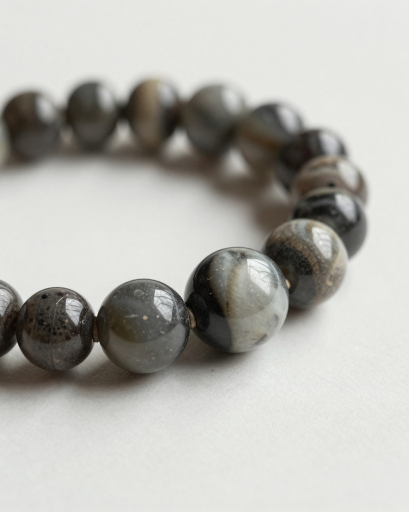 [DEMO] Murano Glass Bead Bracelet — view 3