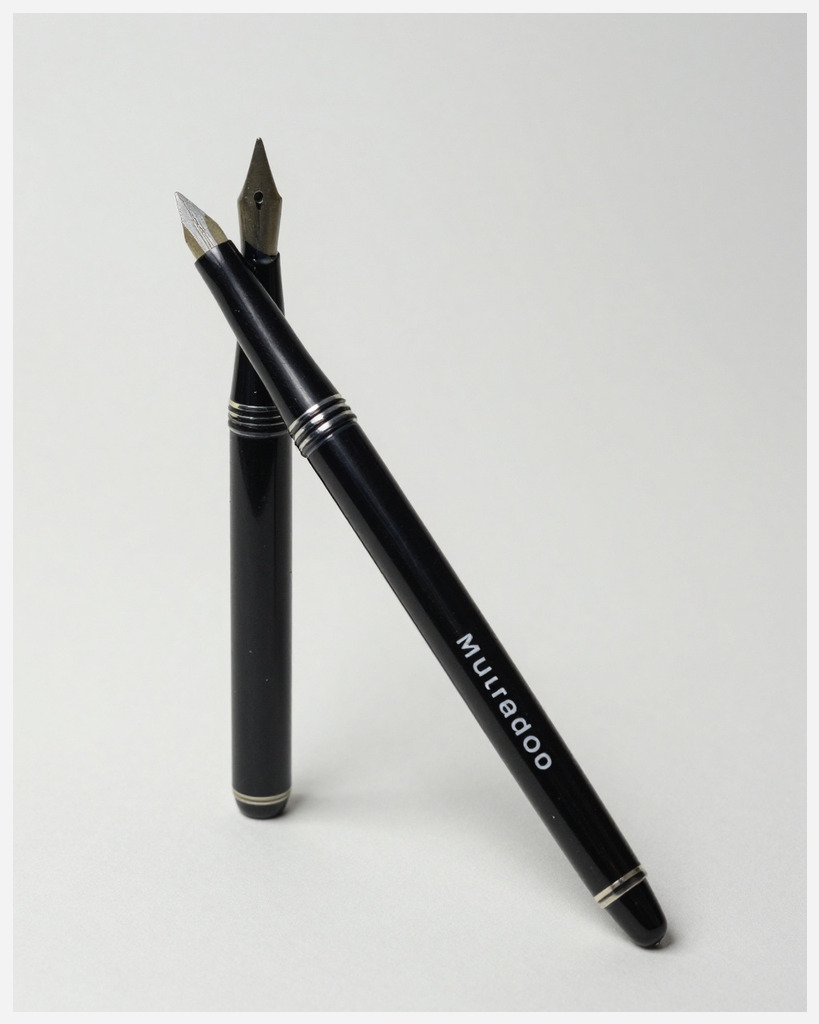 [DEMO] Murano Glass Dip Pen & Inkwell — Glass