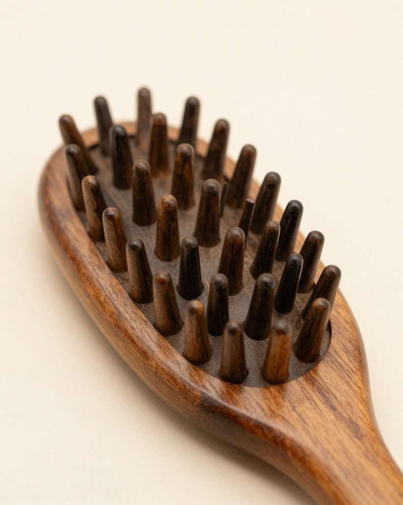 [DEMO] Olive Wood Beard Comb — view 3