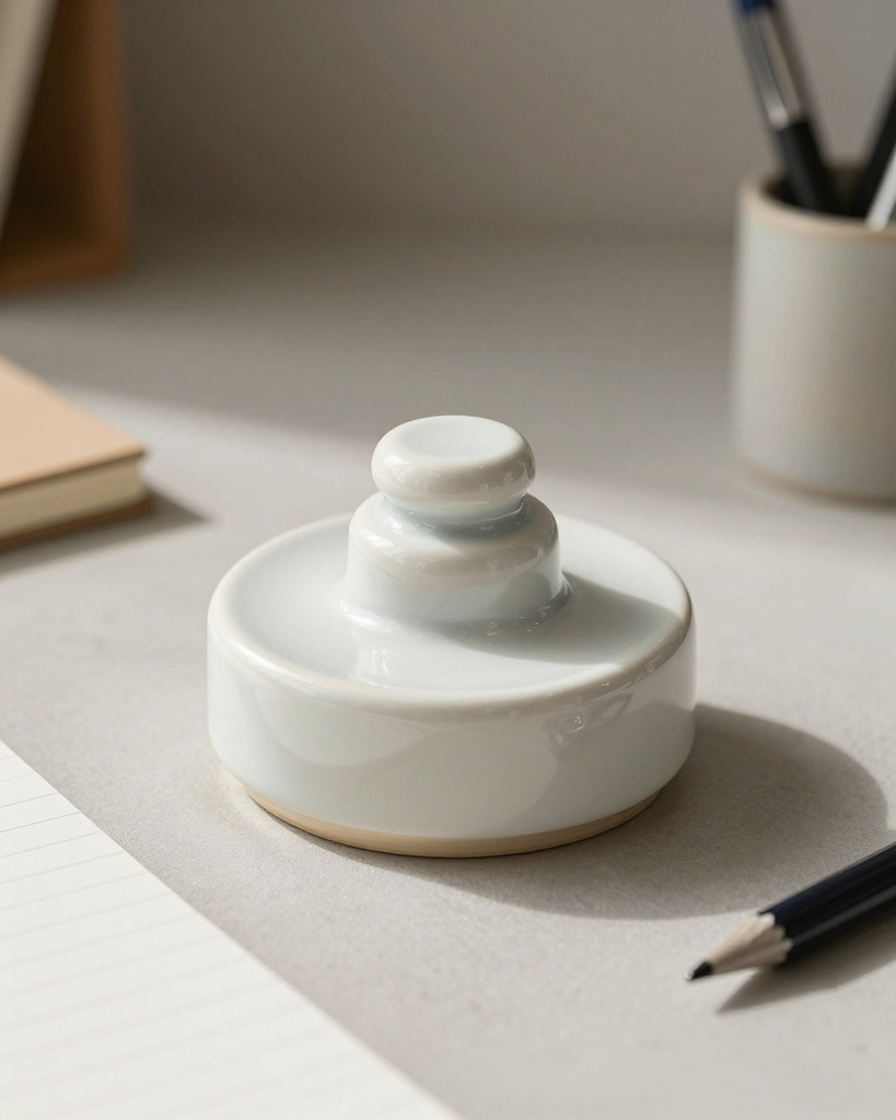 [DEMO] Provence Ceramic Desk Millar (Ink Well) — view 2