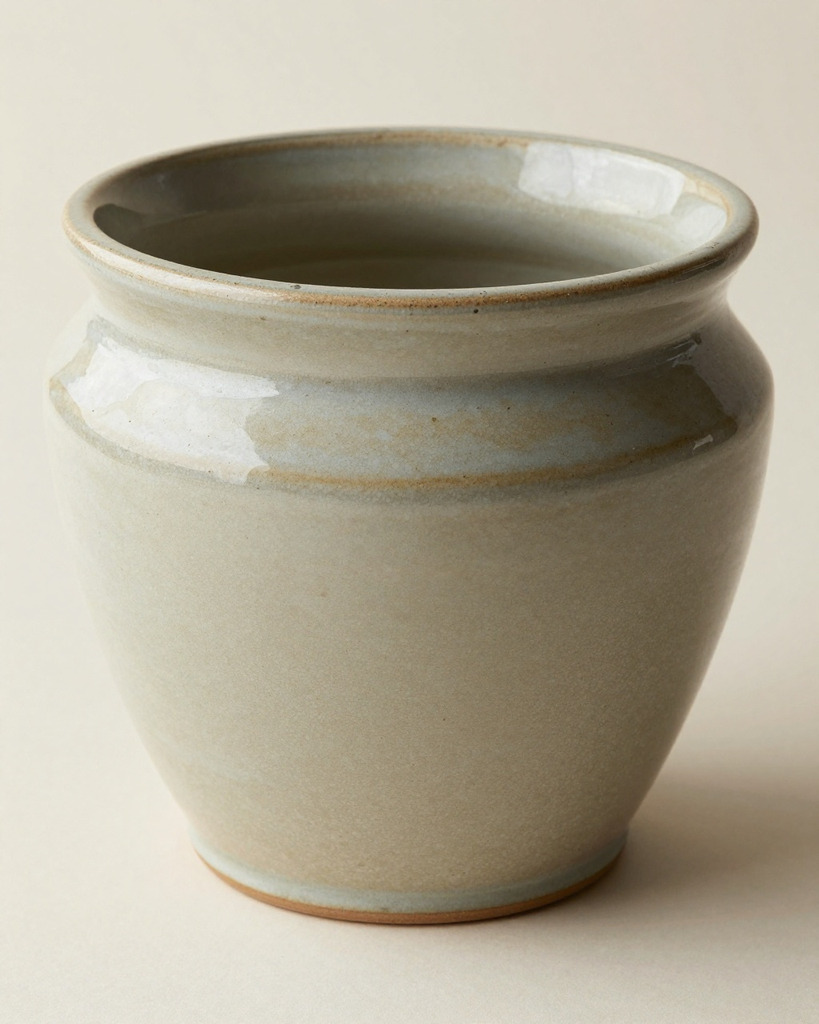 [DEMO] Provence Stoneware Olive Pot — view 3
