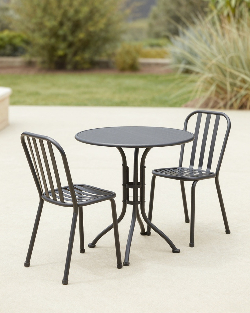 [DEMO] Provence Wrought Bistro Set — view 2