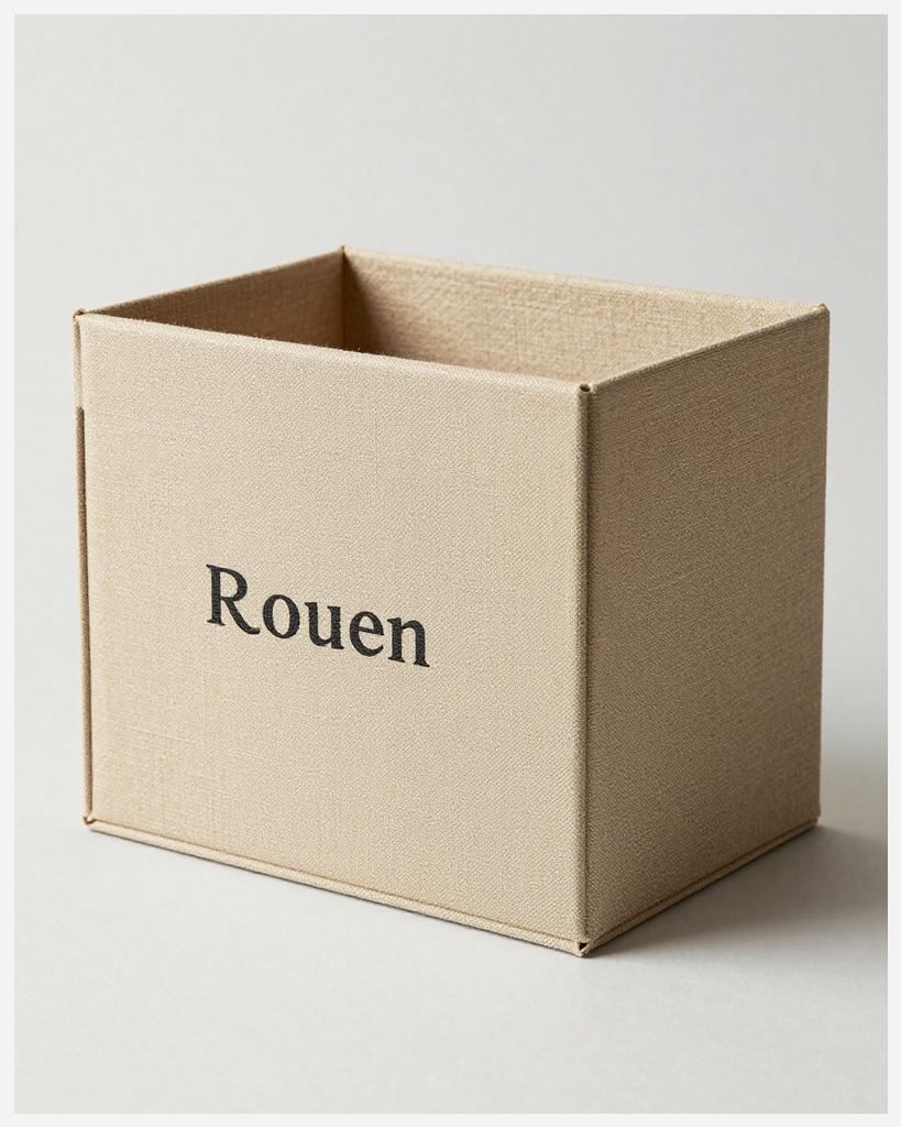 [DEMO] Rouen Hemp Document Box — Linen & hemp