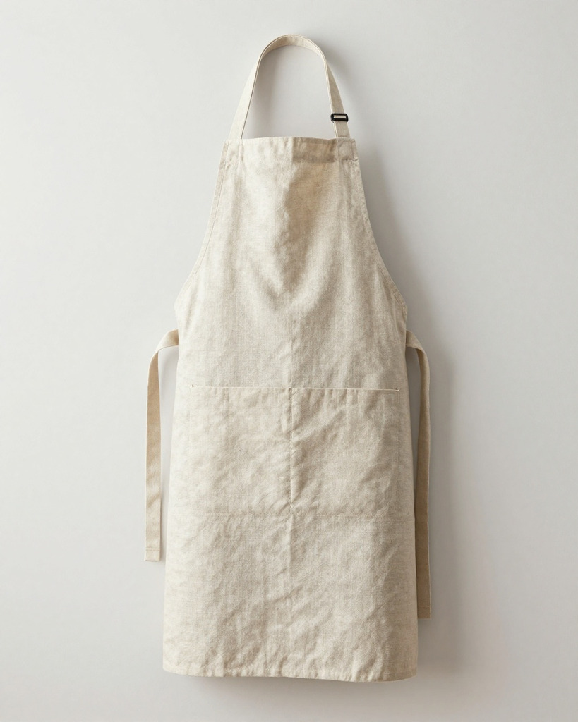 [DEMO] Rouen Linen Apron — view 2